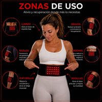 Banda de Terapia de Luz Roja e Infrarroja | Redora Restore