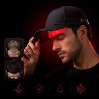 Gorra de Terapia de Luz Roja e Infrarroja para el Cabello 660nm/850nm